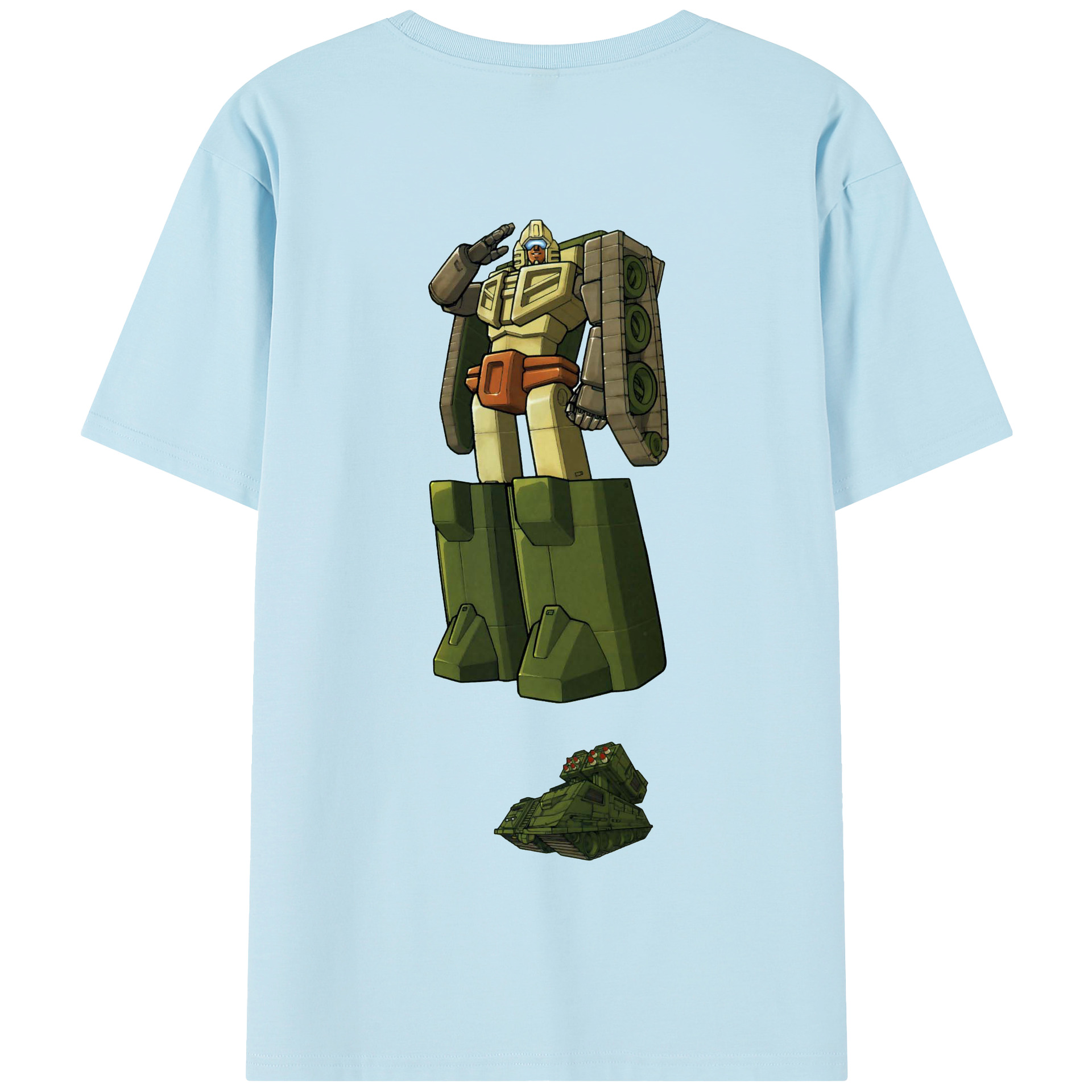 （画像用）  綿100％半袖Tシャツ（背面プリント）